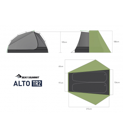 Палатка Sea to Summit Alto TR2 Tent